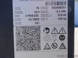 AIM Toyota & BT 24V 3PzB225 74% Staplerbatterie