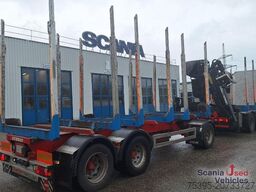 Riedler RUH327 3-Achs Holzanhänger