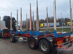 Riedler RUH327 3-Achs Holzanhänger