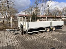 Humbaur HBTZ 137224  14,4 t Tandem- Pritschenanhänger- Tieflader