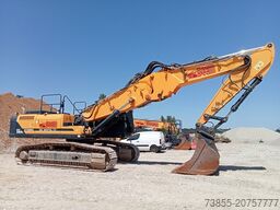 Hyundai HX380L with 20m longfront and excavation boom