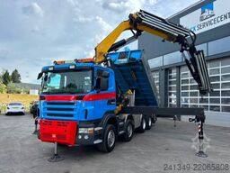 SCANIA R480 10x4 Fassi 660 Kipper 3S
