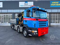 SCANIA R480 10x4 Fassi 660 Kipper 3S