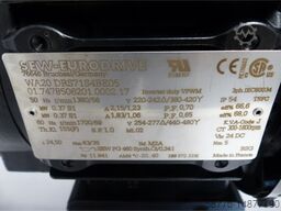 SEW-EURODRIVE WA20 DRS71S4BE05 Getriebemotor SN: MK117824 - ! -