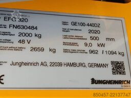 Jungheinrich EFG 320 LION 4.4m/ 2020y/ 2650h