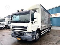 DAF CF 75.250 4x2 WITH CURTAINSIDE BOX & LOADING PL...