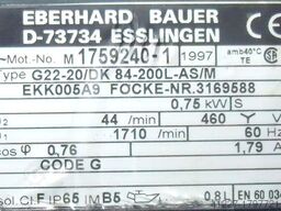 BAUER G22-20/DK 84-200L-AS/M