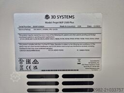 3D Systems Projet MJP 2500 Plus