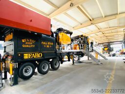 FABO Crushing equipment Mobile Jaw Crusher Fullstar-110