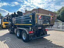 SCANIA R650 V8 3Skipper+HIAB X-HIDUO 188 Kran 6x4