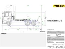 Mercedes-Benz eActros 300 L Abrollkipper mit Haken