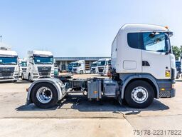 SCANIA R124L 400+MANUAL+HYDR