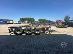 Van Hool 3-ASSIGE OPLEGGER 20FT/30FT ADR CHASSIS / galva...