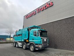 Scania G480 LB 8X2 6MNA ZUIG/SPOEL COMBI MET WATERRECY...