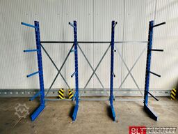 ca. 3,15 lfm. Kragarmregal Langgutregal H: 250 cm 140 kg/Arm META Multistrong