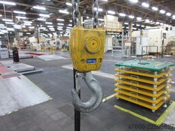Schmalz Kran Drehkran Hallenkran H4,8 Schwenkkran NL 350kg Kettenzug L3m