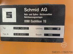 Schmidt utsk 1400 kW boiler dismanteled