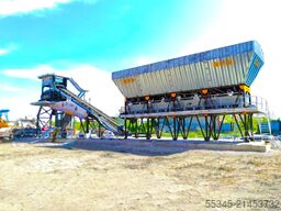 FABO Concrete Batching Plant 120 m3 Compact Concrete Batching Plant
