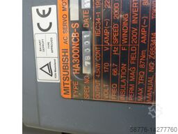 Mitsubishi HA300NCB-S SPECK NO 78001 + Encoder OSA104 SN J4AVP3X7234 ungebr.