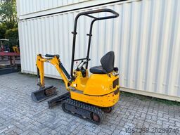 JCB 8008 CTS, 2020 BJ, 576 BH, 2 x Löffel