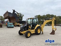 CATERPILLAR 422 4x4, Mehrzweckgerät, Palettengabel, Schaufel