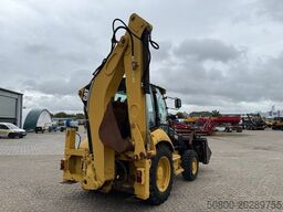 CATERPILLAR 422 4x4, Mehrzweckgerät, Palettengabel, Schaufel