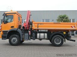 MERCEDES-BENZ 1835 AK Arocs  4x4, Meiller, Fassi F135AC, Funk