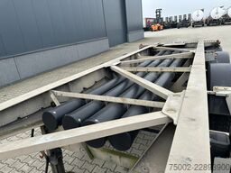Van Hool 20FT ADR CHASSIS / galvanized / MB DISC / 2x li...