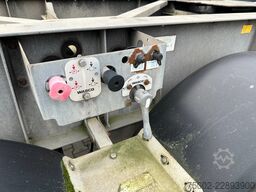 Van Hool 20FT ADR CHASSIS / galvanized / MB DISC / 2x li...