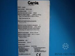 Genie Z34/22 Diesel, 4x4 Drive, 12.6m Working Height, 6.