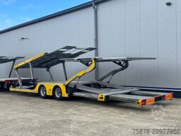 VOLVO FH mit Anhänger für 6 PKW