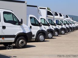 IVECO Daily  Speditionszug mit Anhänger Planenaufbau
