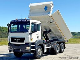 MAN TGS 26.360 Kipper 5,20 m + BORDMATIC / 6x4
