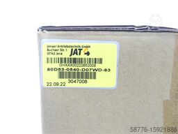 JAT 80D53-0540-D07WD-83 ECOSPEED Servomotor SN:GHXXX00222652008 - ungeb.! -