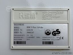 HSM V-Press 1160 Plus