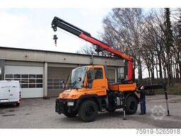 Mercedes-Benz UNIMOG 300 Wandler mit Kran PK 9002 u. Seilwinde