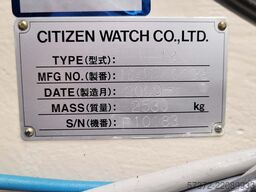 Citizen Machinery & Boley Cincom M-12