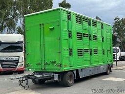 Finkl VTA 18 Viehanhänger Lüfter Hubdach 2 Stock