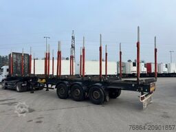 SCHWARZMüLLER HOLZAUFLIEGER 10 RUNGENPAARE SAF ACHSEN, LIFTACHSE