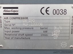 Atlas Copco GA250FF