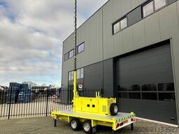 Atlas Copco Unique generator with light pole on trailer!