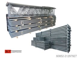 ca. 14 lfm. Dexion P90 Palettenregale H:6,5m Fachlast: 2400kg Schwerlastregale