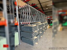 ca. 14 lfm. Dexion P90 Palettenregale H:6,5m Fachlast: 2400kg Schwerlastregale