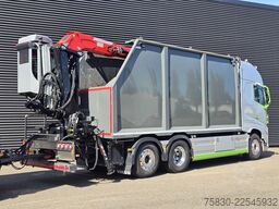 Volvo FH 500 6x2*4 / +TIPPER TRAILER / CRANE