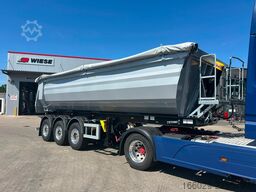 REISCH 3-Achs Stahl Kipper Hardox 450 29m³ Alcoa Felgen