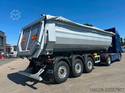 REISCH 3-Achs Stahl Kipper Hardox 450 29m³ Alcoa Felgen