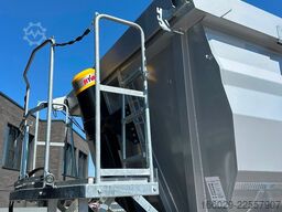 REISCH 3-Achs Stahl Kipper Hardox 450 29m³ Alcoa Felgen