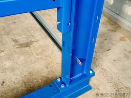 ca. 3,15 lfm. Kragarmregal mit Fachböden H: 250cm 140 kg/Arm META Multistrong