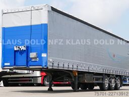 SCHMITZ CARGOBULL S01 Pritsche Plane 92m³ Liftachse safety-roof