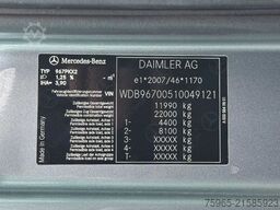 MERCEDES-BENZ Atego 1221 EURO 6 ISOLATED BOX + HEATER SIDE DOO